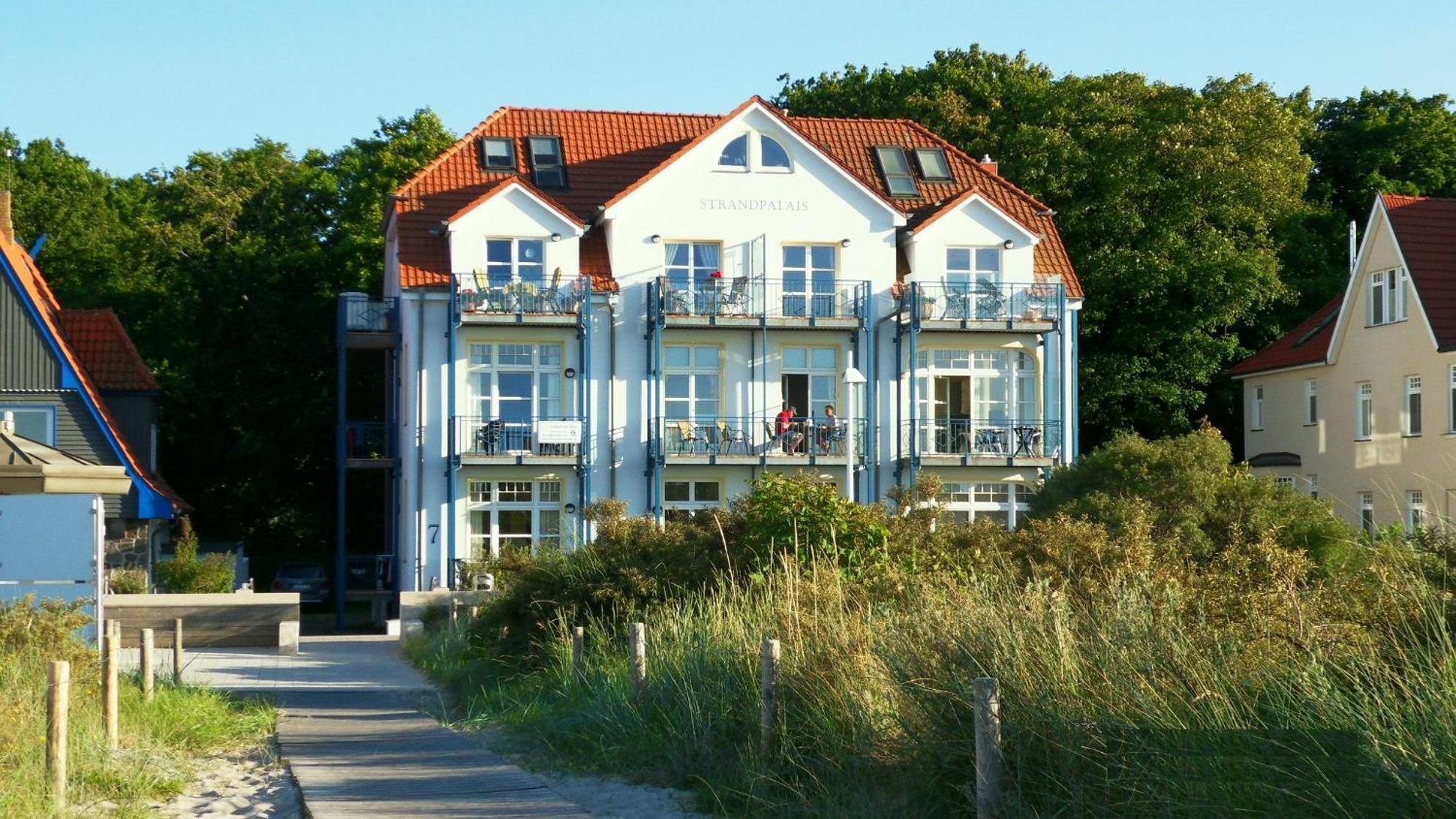 Strandpalais/Meerblick Rostock Bagian luar foto